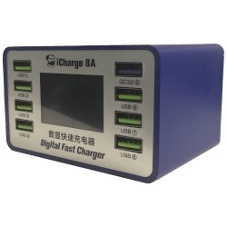 Ładowarka Zewnętrzna Mechanic iCharge 8A 45W 8 Portów AC100-240V Ładowarka Zewnętrzna Mechanic iCharge 8A 45W 8 Portów AC100-240V