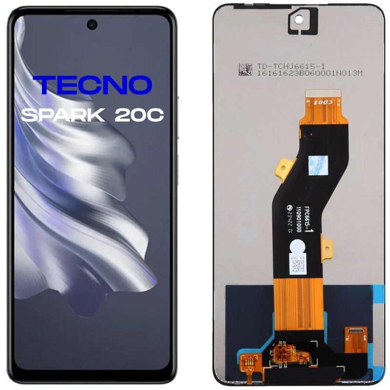 Tecno Spark 20C BG7 / BG7n LCD Aftermarket - Niska cena Tecno Spark 20C BG7 / BG7n LCD Aftermarket - Niska cena