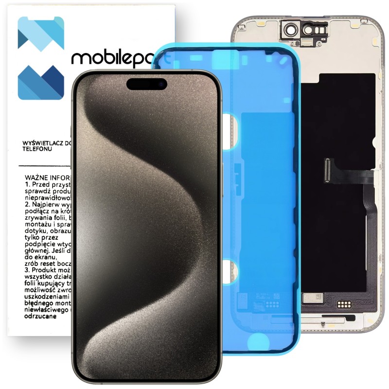 iPhone 15 Pro A2848 Zmienne IC LCD Oled Aftermarket