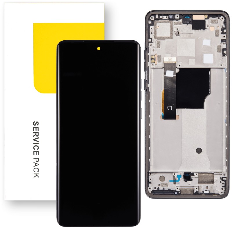 Premium Service Pack Wyświetlacz do Motorola Edge 40 Neo RAMKA