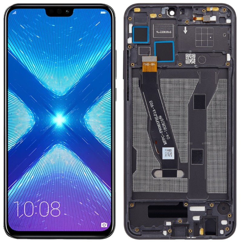 Honor 8x LCD Ramka Czarny Aftermarket - Niska cena Honor 8x LCD Ramka Czarny Aftermarket - Niska cena