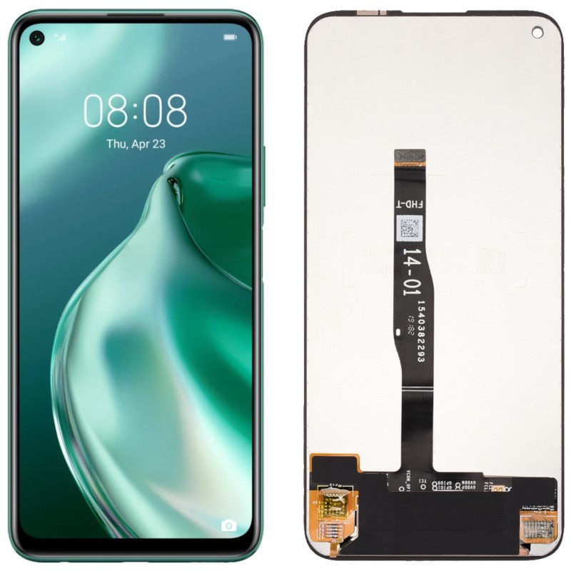 Huawei P40 Lite LCD Czarny Aftermarket - Niska cena