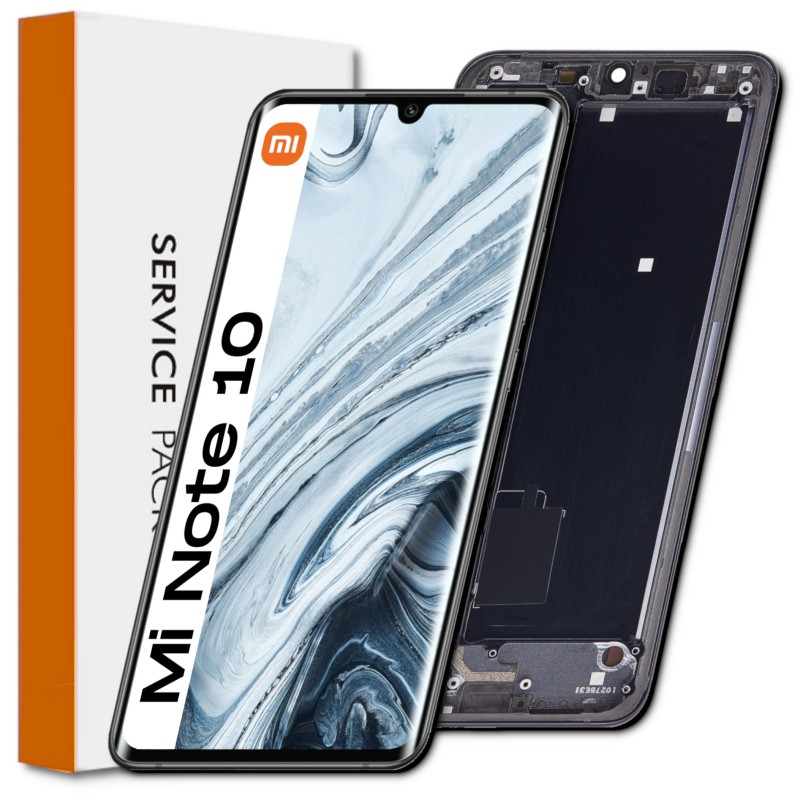 Xiaomi Mi Note 10 LCD Ramka Premium Service Pack Xiaomi Mi Note 10 LCD Ramka Premium Service Pack