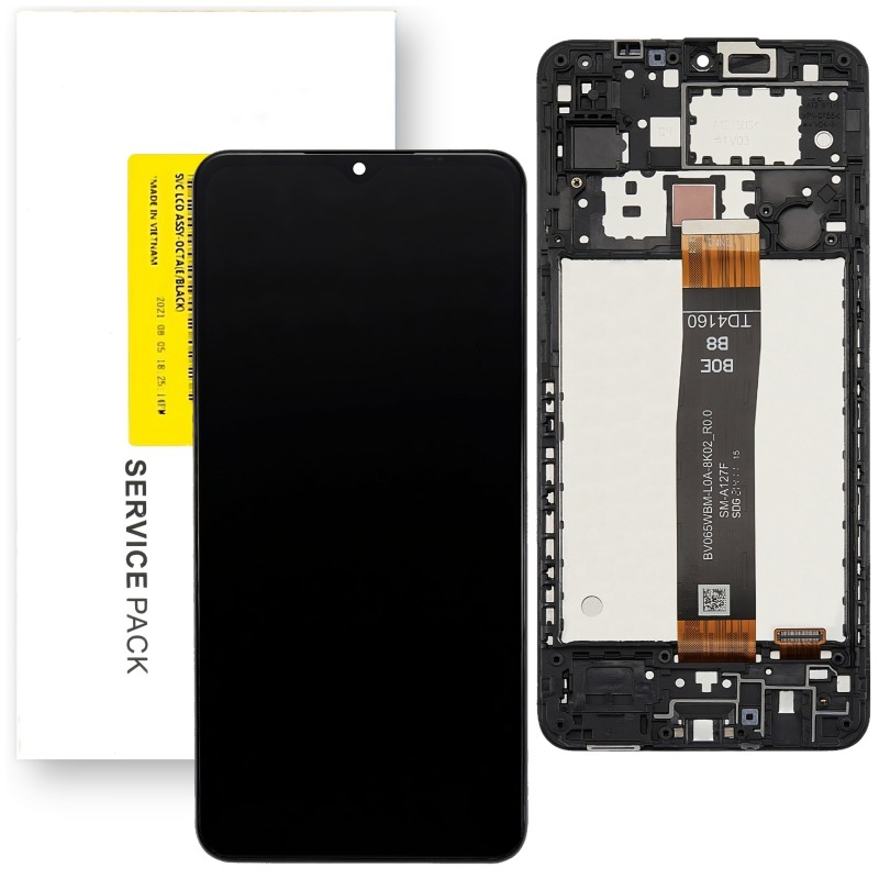 Samsung A12 (A125) LCD Ramka Premium Service Pack