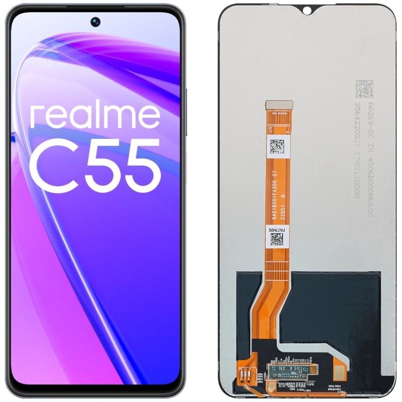 Wyświetlacz Realme C55 bez ramki czarny - Mobilepart.pl Wyświetlacz Realme C55 bez ramki czarny - Mobilepart.pl