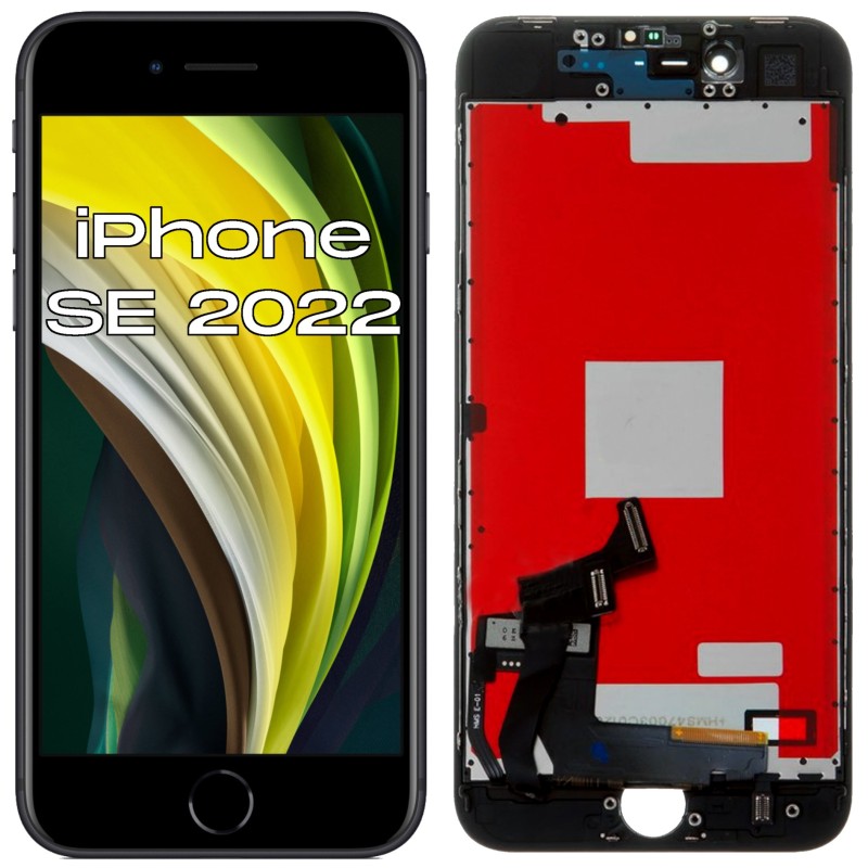 Wyświetlacz Apple iPhone SE 2022 ramka czarny - Mobilepart.pl Wyświetlacz Apple iPhone SE 2022 ramka czarny - Mobilepart.pl