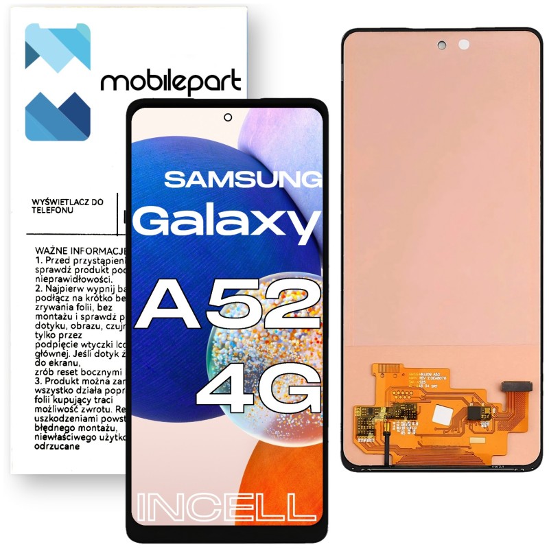 Wyświetlacz Samsung A52 A525 4G INCELL - Mobilepart.pl Wyświetlacz Samsung A52 A525 4G INCELL - Mobilepart.pl