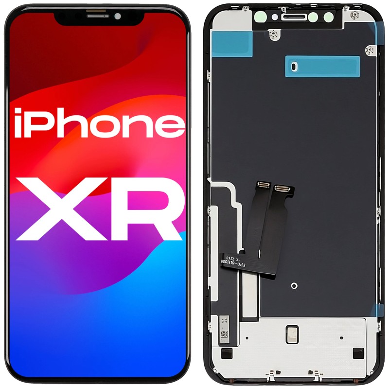 Wyświetlacz Apple iPhone XR Z ramką Czarny - Mobilepart.pl Wyświetlacz Apple iPhone XR Z ramką Czarny - Mobilepart.pl
