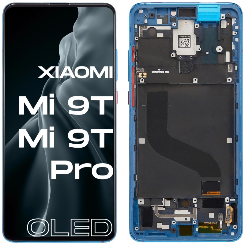 Wyświetlacz Xiaomi Mi 9T Niebieski ramka - Mobilepart.pl Wyświetlacz Xiaomi Mi 9T Niebieski ramka - Mobilepart.pl