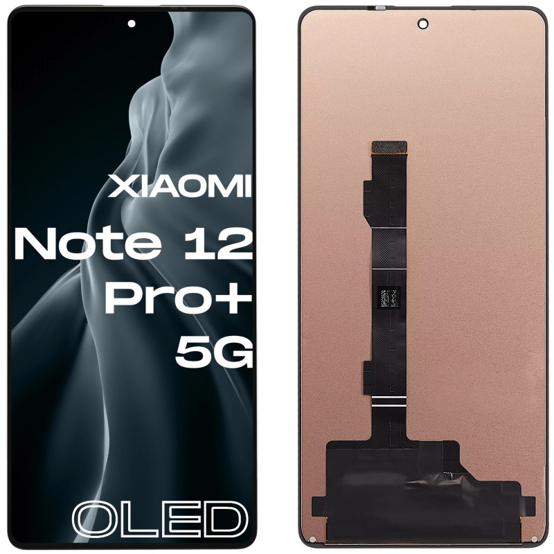 Wyświetlacz Xiaomi Redmi Note 12 Pro+ 5G Bez Ramki Czarny Wyświetlacz Xiaomi Redmi Note 12 Pro+ 5G Bez Ramki Czarny