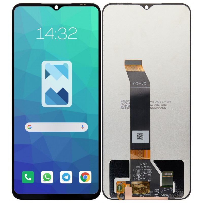 Przód i tył Wyświetlacza Zamiennik Xiaomi Redmi 10 5g Bez ramki Czarny Przód i tył Wyświetlacza Zamiennik Xiaomi Redmi 10 5g Bez ramki Czarny