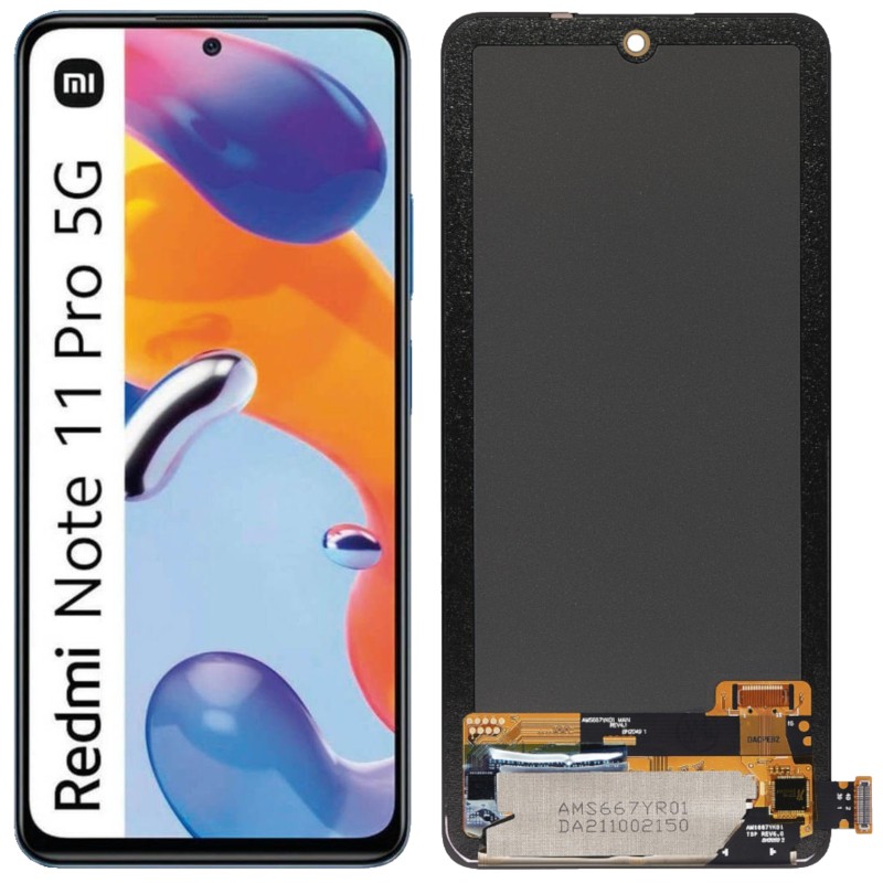 Wyświetlacz LCD Ekran do Xiaomi Redmi Note 11 Pro Plus 5G | 21091116UG | OLED Wyświetlacz LCD Ekran do Xiaomi Redmi Note 11 Pro Plus 5G | 21091116UG | OLED
