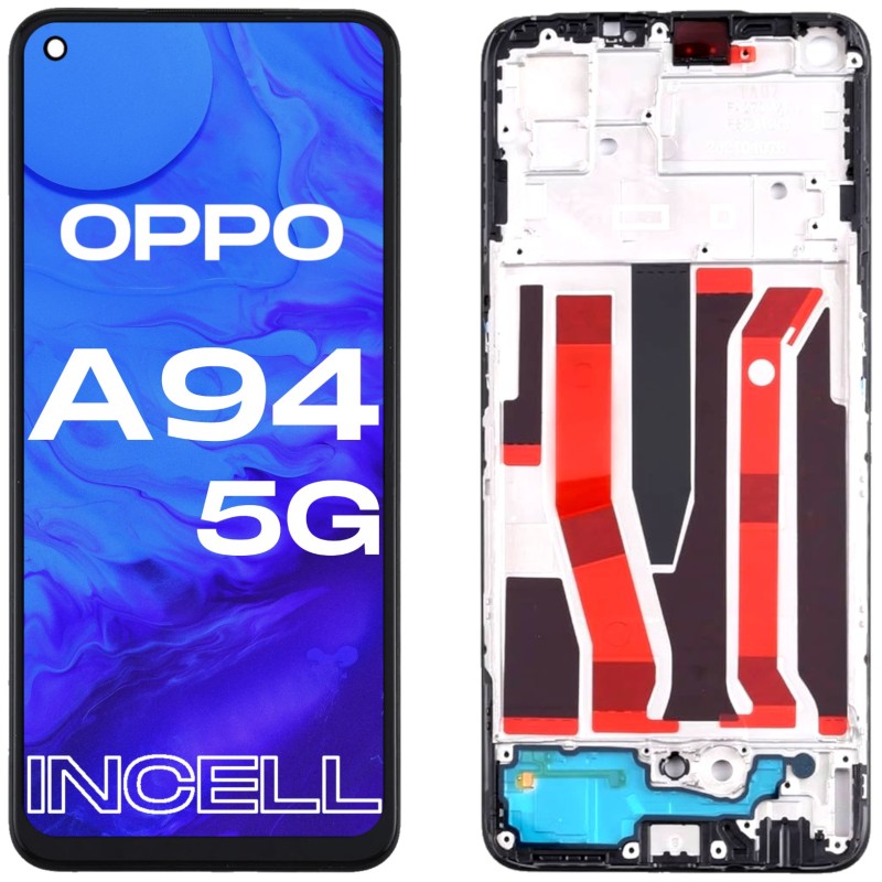 Wyświetlacz do Oppo A94 5G CPH2211 INCELL Ramka Wyświetlacz do Oppo A94 5G CPH2211 INCELL Ramka