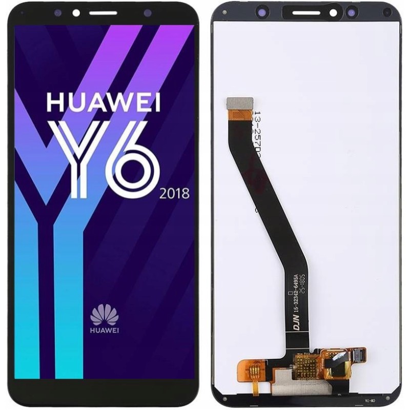 Huawei Y6 2018 LCD Czarny Aftermarket - Niska cena