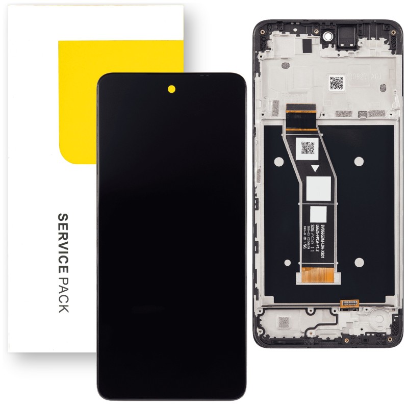 Oryginalny OEM wyświetlacz do Motorola Moto G24 XT2423 Ramka Oryginalny OEM wyświetlacz do Motorola Moto G24 XT2423 Ramka