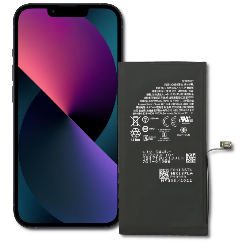 Świeża Nowa Bateria do iPhone 13 3227mAh Świeża Nowa Bateria do iPhone 13 3227mAh