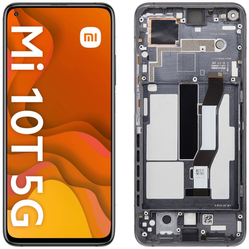 Xiaomi Mi 10T Pro LCD Ramka Czarny Aftermarket - Niska cena