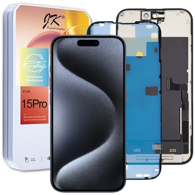 Wyświetlacz do iPhone 15 Pro Incell Ramka wersja JK Wyświetlacz do iPhone 15 Pro Incell Ramka wersja JK