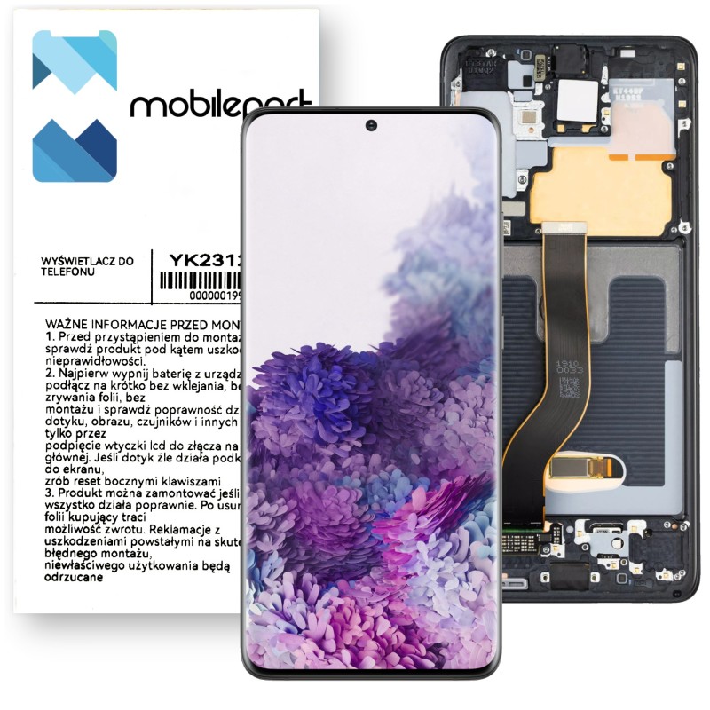 Wyświetlacz do Samsung Galaxy S20+ SM-G985 OLED RAMKA