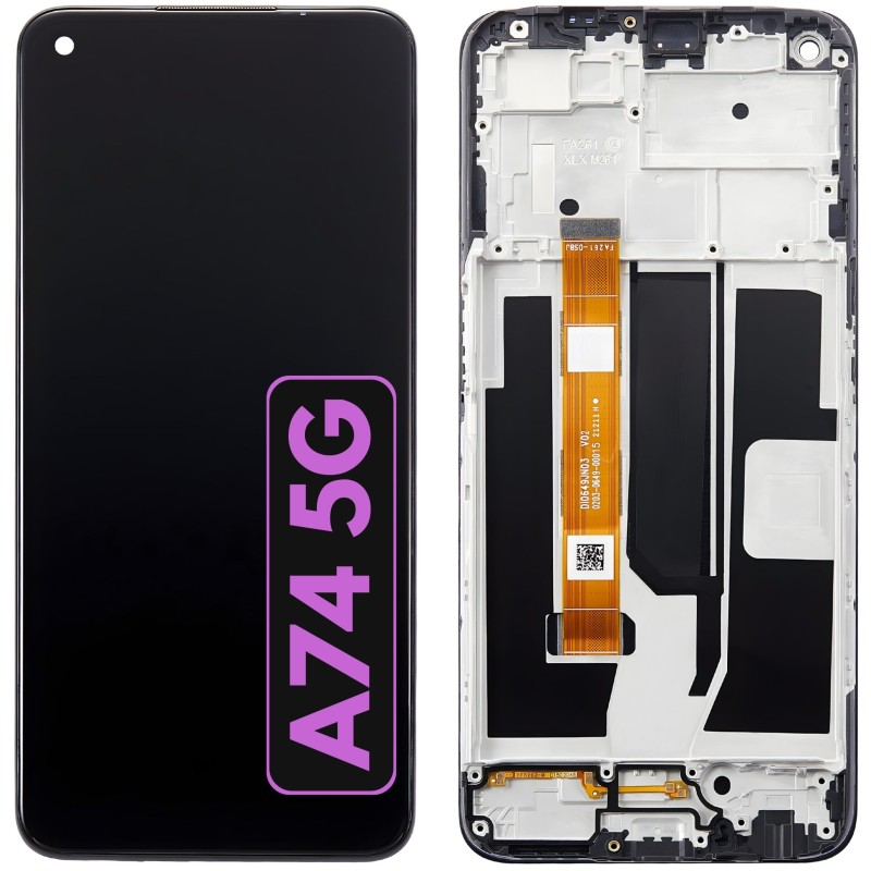 Wyświetlacz do Oppo A74 5G CPH2197 Ramka Wyświetlacz do Oppo A74 5G CPH2197 Ramka