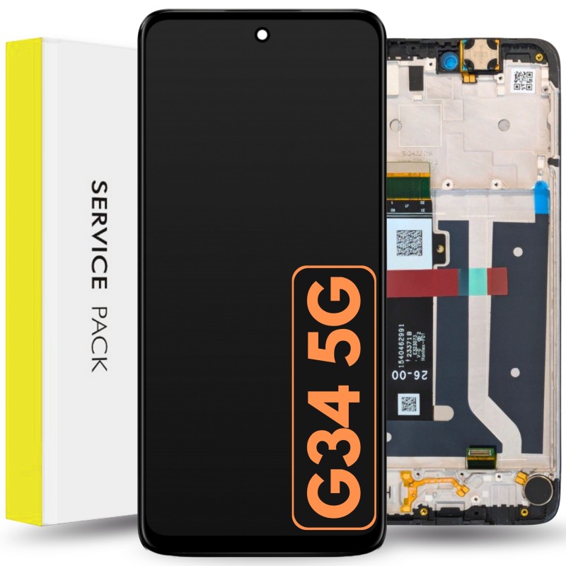 Motorola G34 5G XT2363 LCD Ramka Premium Service Pack Motorola G34 5G XT2363 LCD Ramka Premium Service Pack