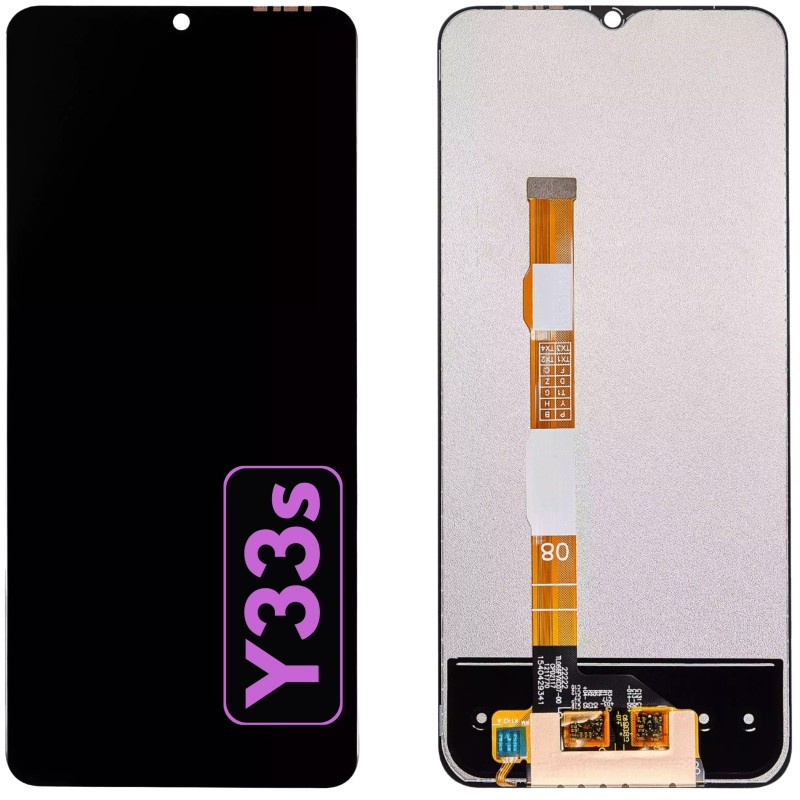 Vivo Y33S LCD Czarny Aftermarket - Niska cena