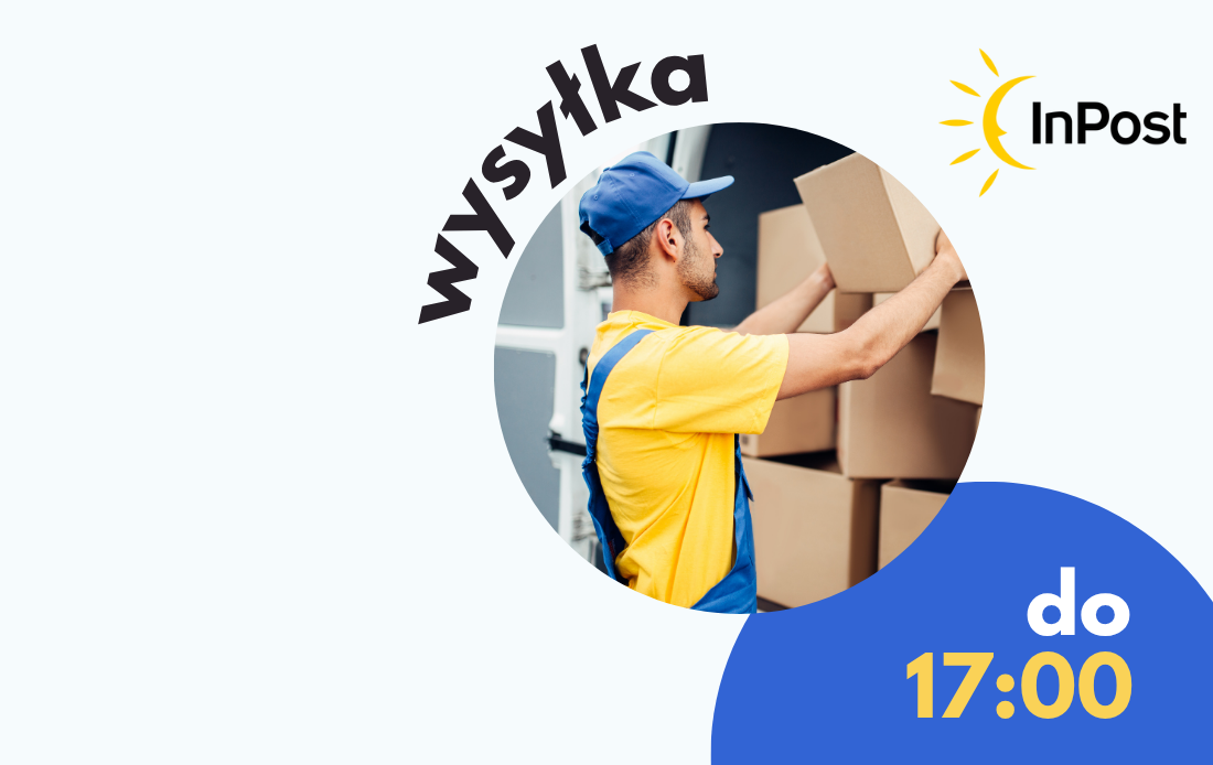 Zamów do 17:00 InPostem – paczka rusza jeszcze dziś!